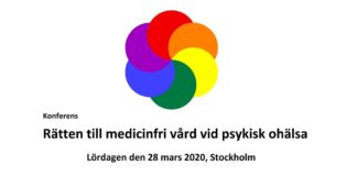 Konferens om rätten till medicinfri vård vid psykisk ohälsa