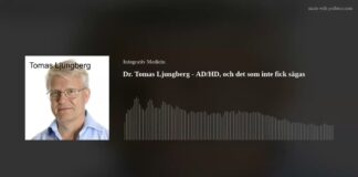 Dr. Tomas Ljungberg – AD/HD, och det som inte fick sägas