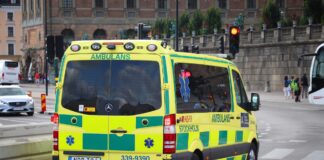 Bild på en ambulans.