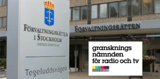 Förvaltningsrätten avvisar överklagandet av Granskningsnämndens beslut att fria SVT